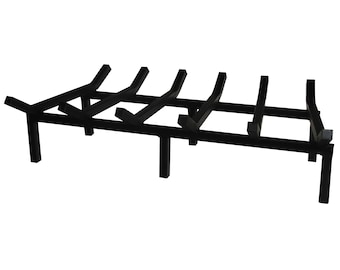27 Inch Super Heavy Duty Tapered Fireplace Grate by SteelFreak - Made in the USA