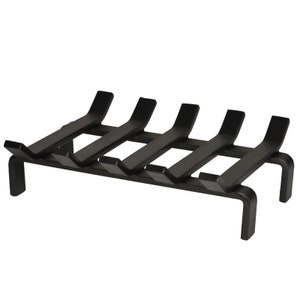 13 x 10 Inch Heavy Duty Steel Grate for Wood Stove & Fireplace by SteelFreak - Made in USA