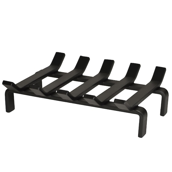 Heavy Duty Steel Fireplace Grate: 13 x 10 Inch, Made in USA