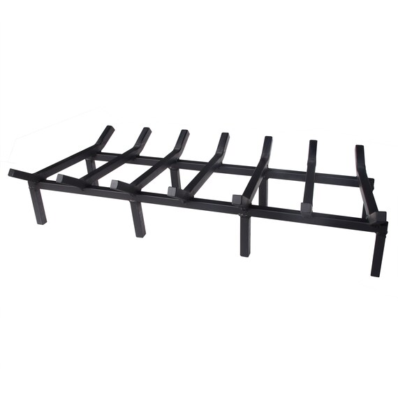 30 Inch Super Heavy Duty Tapered Fireplace Grate By Steelfreak Etsy