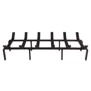 27 Inch Heavy Duty Rectangular Fireplace Grate (Non-Tapered) by SteelFreak - Made in the USA
