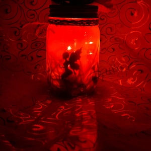 Fantasy fairy light up jar