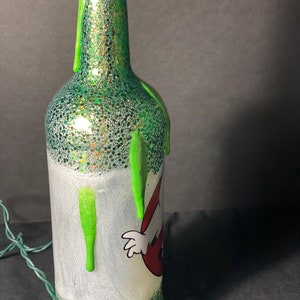 Handmade Ghost busters light up bottle