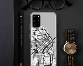 サンフランシスコ - 市内地図グリッド Samsung ケース