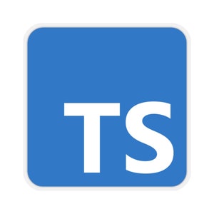 Typescript Logo - Programming Language - Geek Gear Kiss-Cut Stickers