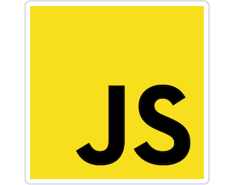 JavaScript Logo Die-Cut Stickers