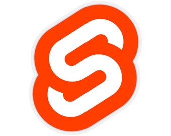 Svelte Logo - Programming Language Gear Kiss-Cut Stickers