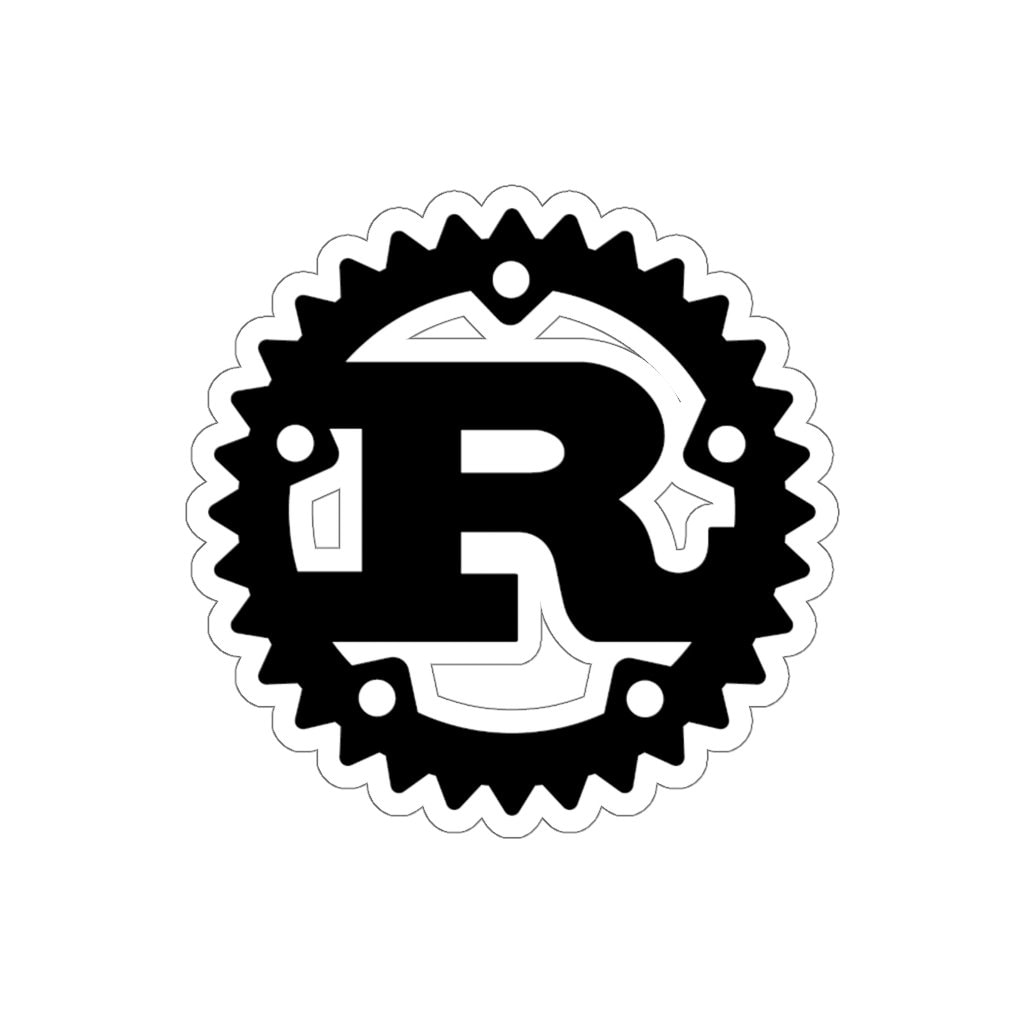 Official Rust Logo Die-Cut Stickers