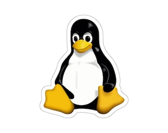 Tux - Linux Fan Die-Cut Stickers
