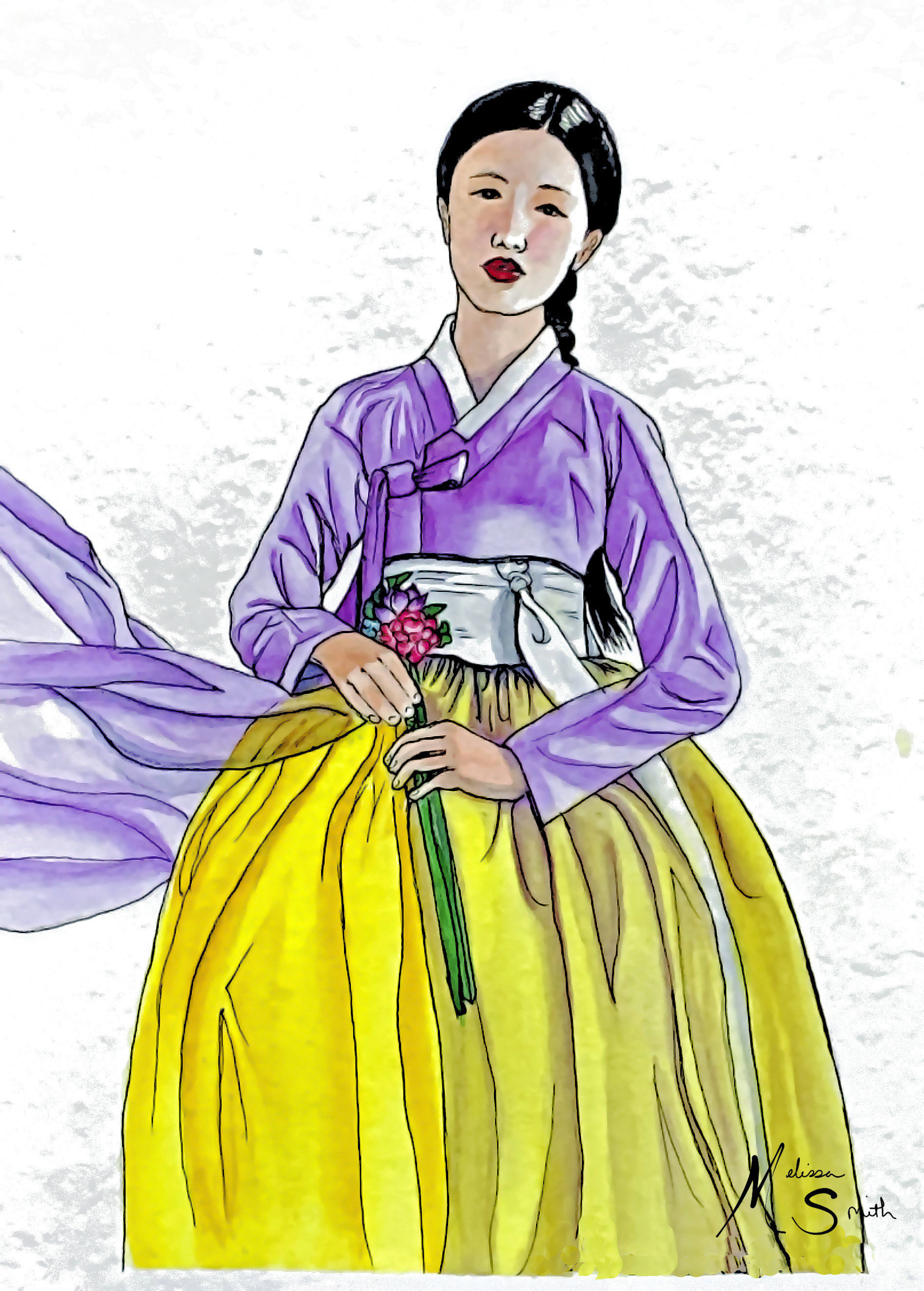 Hanbok Painting | lupon.gov.ph