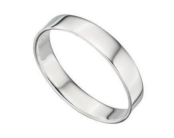 Anello Impilabile Martellato In Argento Sterling Da 1 Mm - Foto 7