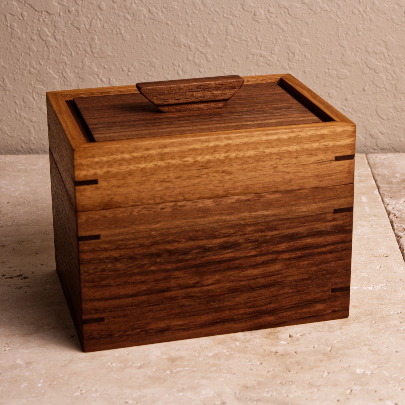 Large Recipe Box Recipe Box 4x6 Wooden Recipe Box Black Etsy