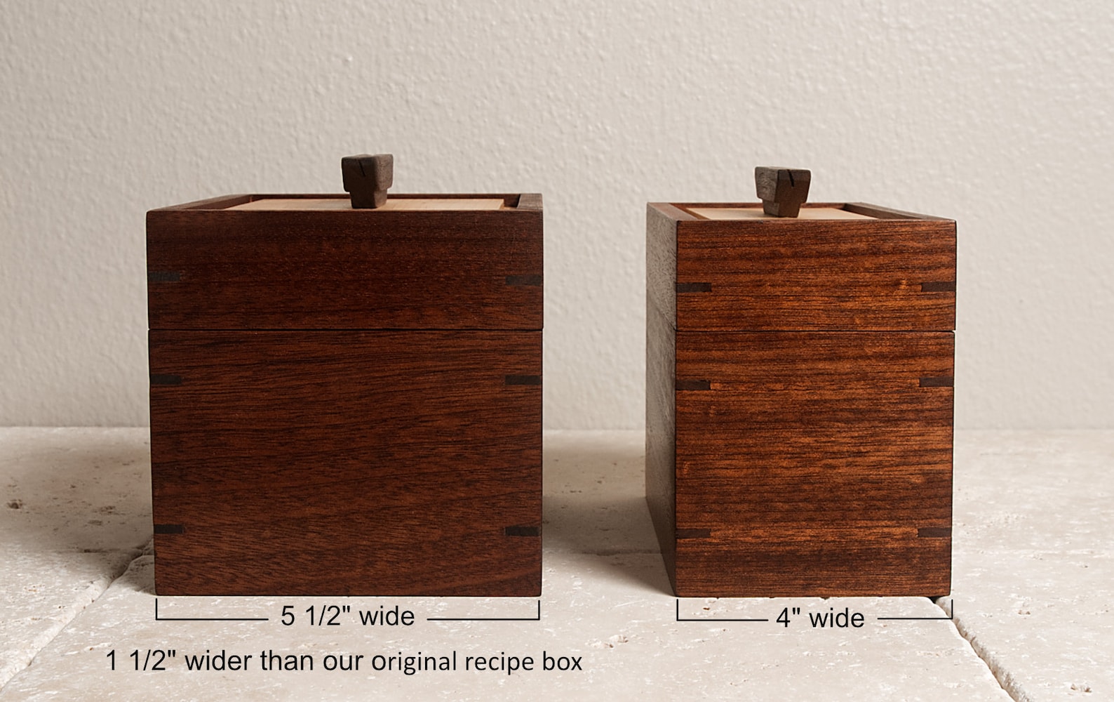 Large Recipe Box Recipe Box 4x6 Wooden Recipe Box Etsy