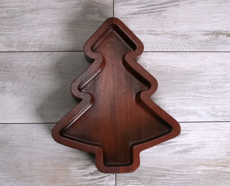 Wooden Candy Tray Tree Candy Tray Christmas Tree Candy Tray Etsy