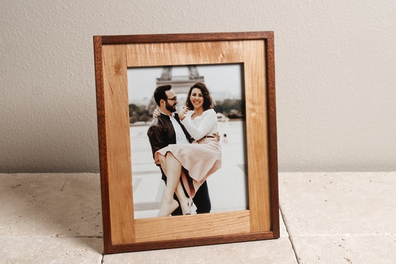 8x10 Maple Wood Picture Frame Handmade Natural Wooden Photo Frame