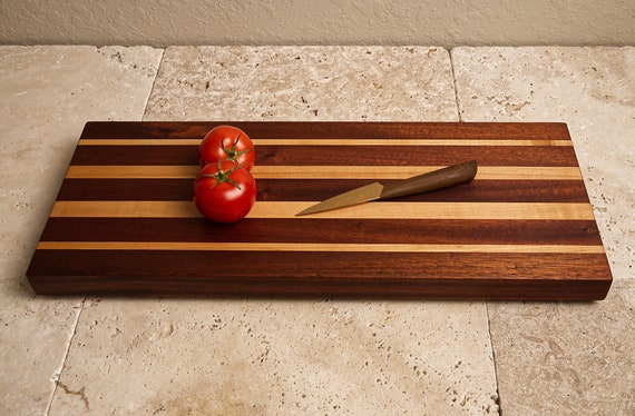 Handmade Wood Cutting Board Long Wood Cutting Board Etsy Canada