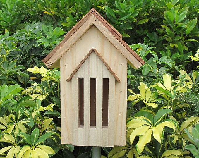Butterfly House, Natural Wood Butterfly House, Butterfly House for