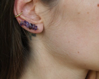 Boucles d'oreilles grimpantes ADONIS