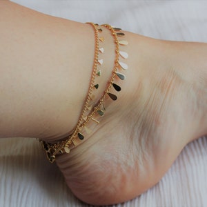 Golden anklets