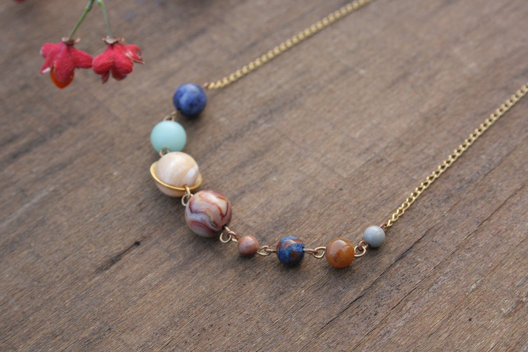 Solar System Collar - Etsy