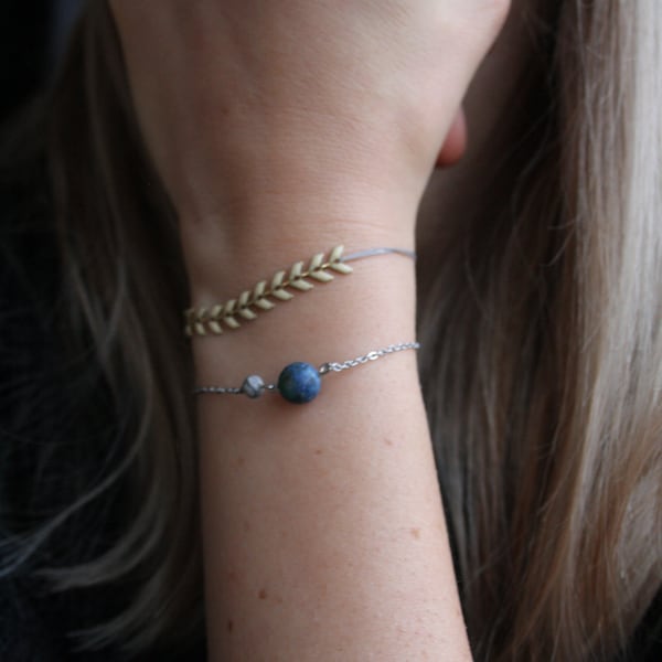 Bracelet Terre et Lune