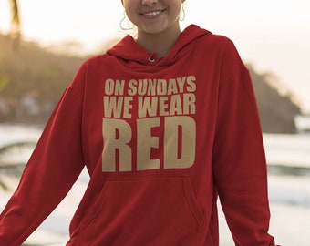 Only the lucky 49ers struck it rich with gold during the gold rush. Strike it rich in this hoodie.