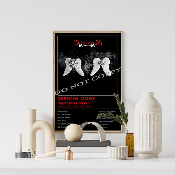 2023 Depeche Mode Memento Mori World Tour Poster 