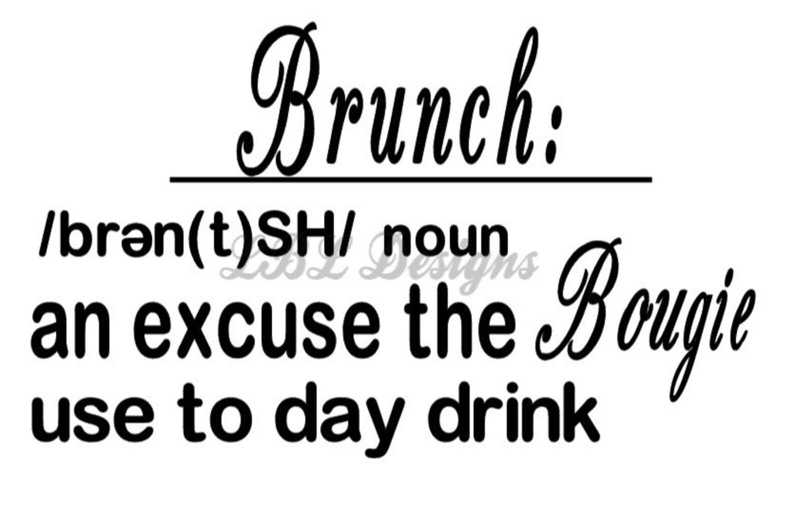 Brunch Definition SVG - Etsy