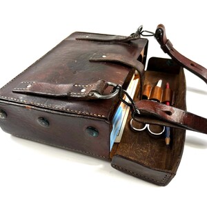 スイス軍1970〜牛本革コードバンメディックバッグMEDIC BAG