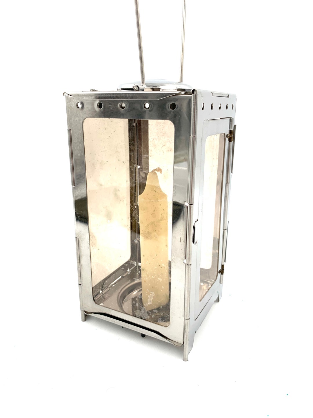 Never Used SWISS ARMY Folding Camping Lantern 1978 Etsy