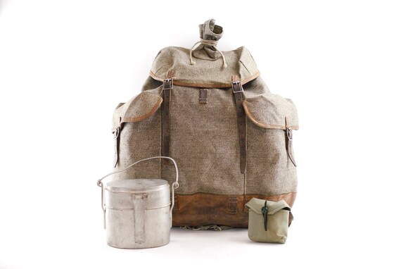Swiss Army BACKPACK 1940s, Swiss Army Alpine Backp