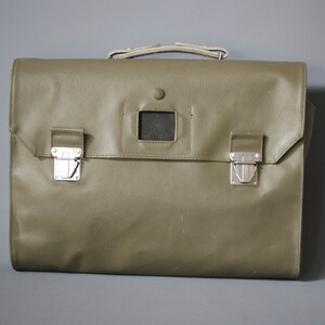 SWISS ARMY BAG 1968, porte-documents extensible de l'armée suisse en vinyle pour dossiers, sac pliable étanche pour l'armée suisse