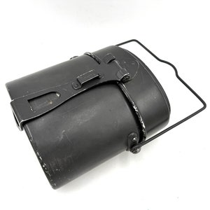 SWISS ARMY Food Canister SIGG 1952 Great Condition Metal Food Container for Campfire Cooking Bushcraft Hiking Gear Swiss Military Accessory