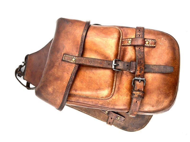 Swiss Army Pack Saddle Bags From 1942 With Original Straps in Etsy