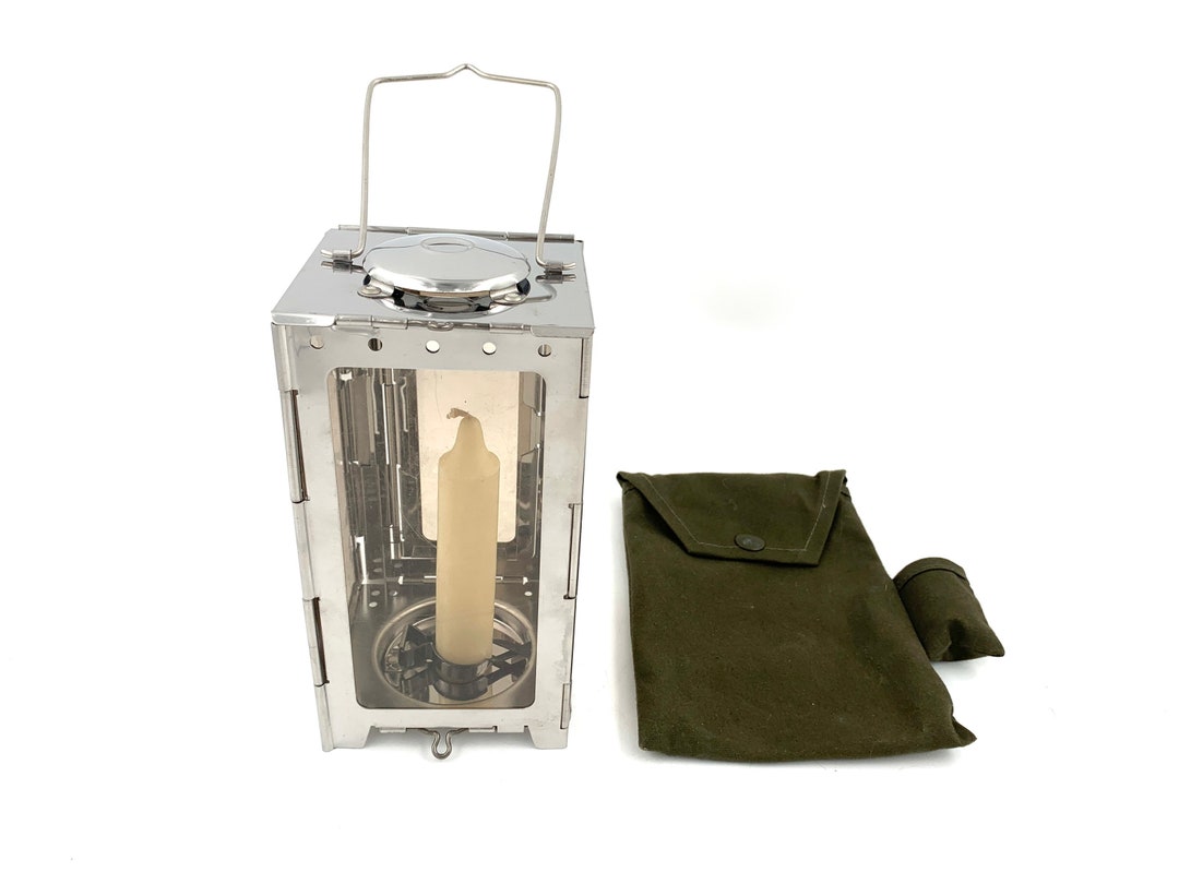 DEADSTOCK SWISS Army Folding Camping Lantern 1987 Etsy