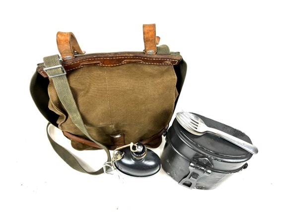 SWISS ARMY Bread Bag 1969 With Mess Kit Swiss Military Shoulder ...