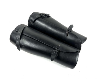 ヴィンテージドイツ - オリジナルミリタリーレザーゲートル - Etsy 日本