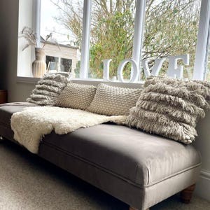 Custom Upholstered Bench/ Extra Seating Hallway, Bay Window, End of Bed
