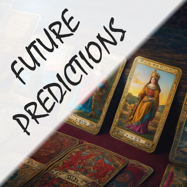 Future Predictions - Tarot Card Reading - Choose The Number of Predictions - Same Day Delivery