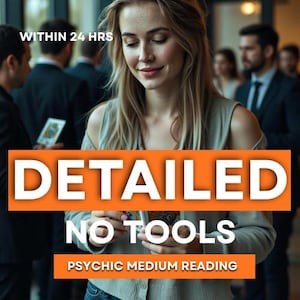 Detailliertes Psychic Reading: 1 Frage, innerhalb von 24 Stunden | In Tiefe Liebe / Beruf / Versöhnung Reading