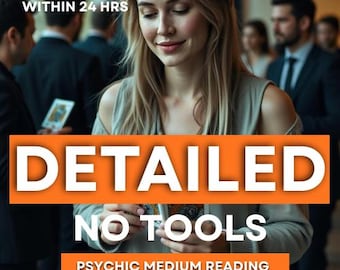 Detailed Psychic Reading: 1 Question, Within 24 Hrs | In Depth Love/Career/Reconciliation Reading