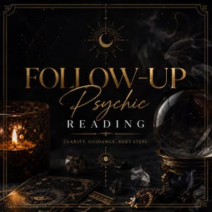 Kontynuacja czytania psychicznego: jasnowidzenie (w formie pisemnej lub audio) w ciągu 24 godzin