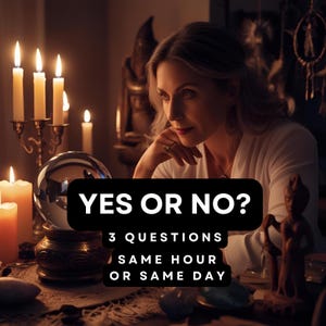Gleiche Stunde oder Tag Ja oder Nein? 3 Ja / Nein Fragen, Psychic Reading, eine Direkte Antwort, keine Werkzeuge Benutzt, Brutal Ehrlich