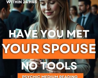 Love Psychic Reading: Have You Met Your Future Spouse? (PDF Within 24 Hrs)