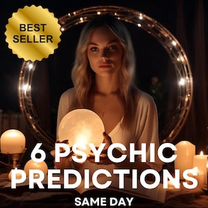 6 PSYCHIC PREDICTIONS Delivered in 24 Hrs Tarot Reading - What Will Happen In The Next 6 Months?