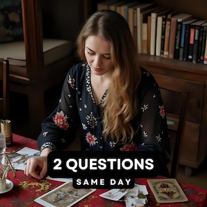 2 Question Psychic Reading: Love, Career, General Guidance (PDF Delivery Within 24 Hours)