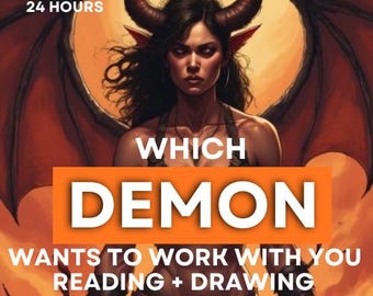 Which Demon Wants To Work With You? Tarot Reading + Drawing Of The Demon Within 24 Hrs