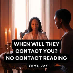 ¿Se pondrán en contacto contigo? Sin contacto, lectura psíquica EL MISMO DÍA, lectura del amor, lectura de reconciliación