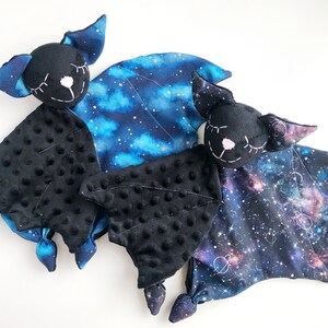 Download Personalized bat lovey security blanket doudou comforter ...