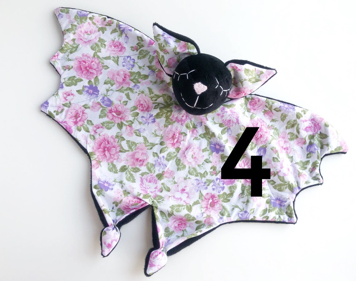 Download Personalized bat lovey security blanket doudou comforter ...